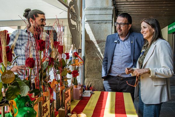 Diada de Sant Jordi a Vic