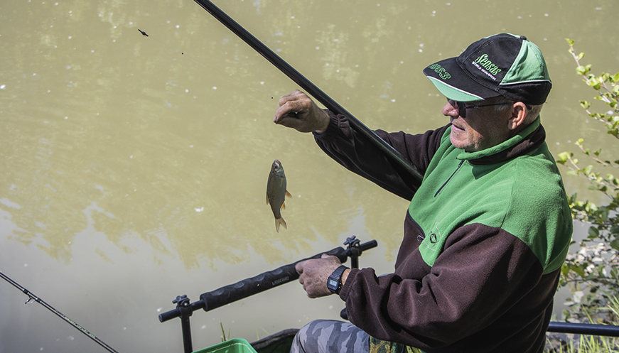 Els pescadors de Roda de Ter enceten la temporada amb el Concurs de Primavera