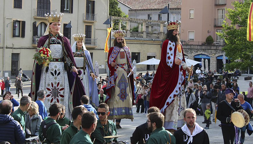 Ripoll gaudeix d’una brillant 57a Festa Nacional de la Llana i Casament de Pagès 2