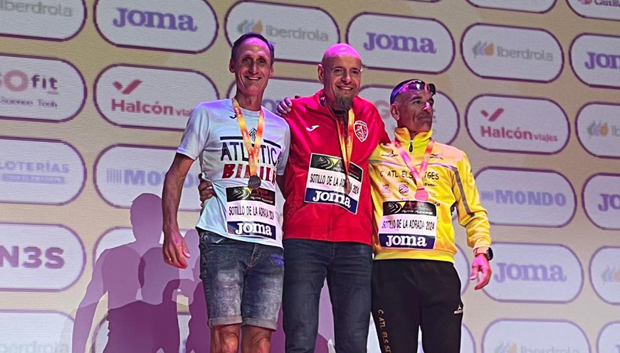 Mia Carol, campió d’Espanya Màster 55 als 100 km