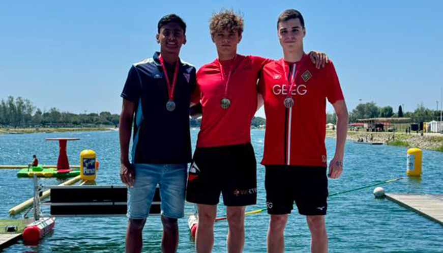 Eric Casals, campeón de Cataluña de aguas abiertas