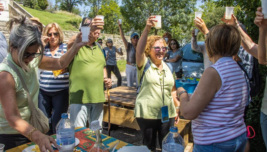Última caminada del curs de l'Associació Social de Jubilats i Pensionistes d'Osona 3