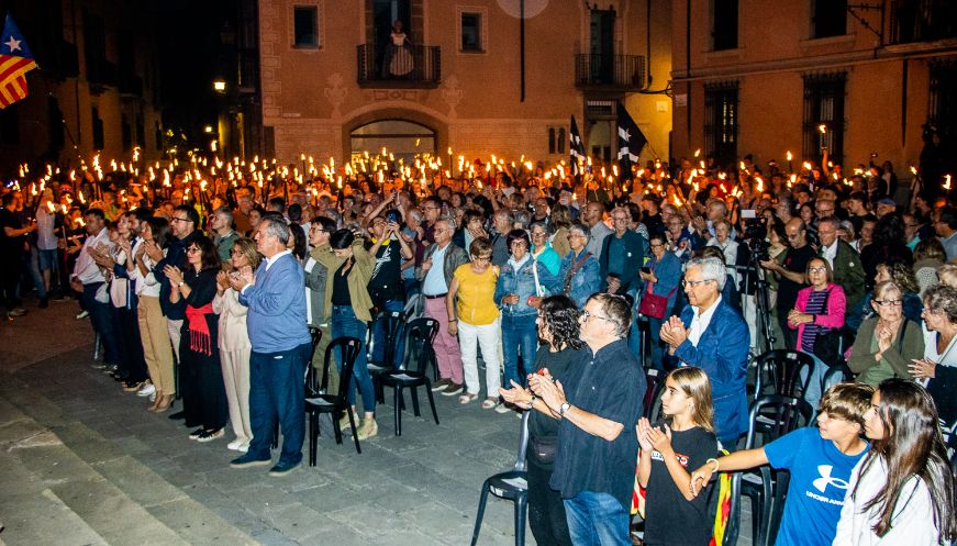 La Marxa dels Vigatans escalfa motors per la Diada 2