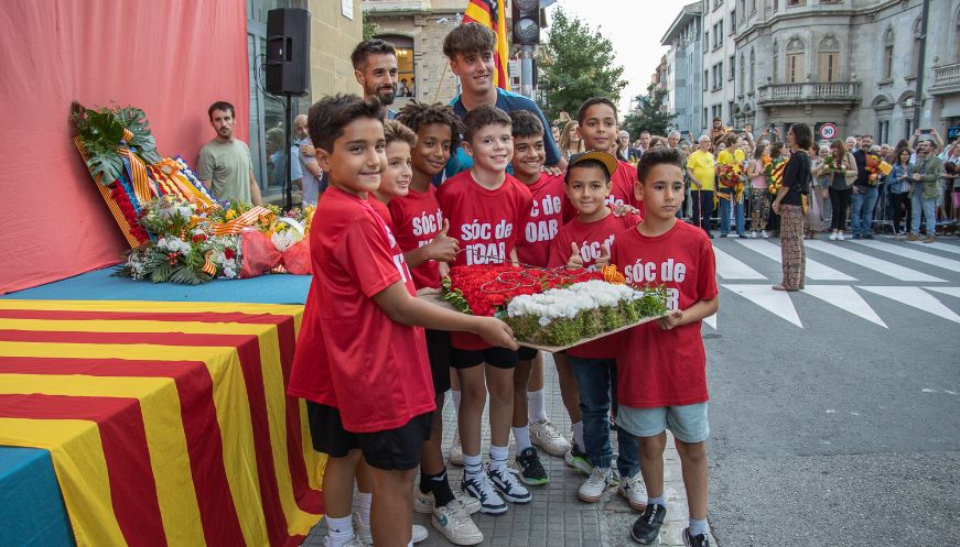 Lluïda Diada Nacional de Catalunya a Vic 2
