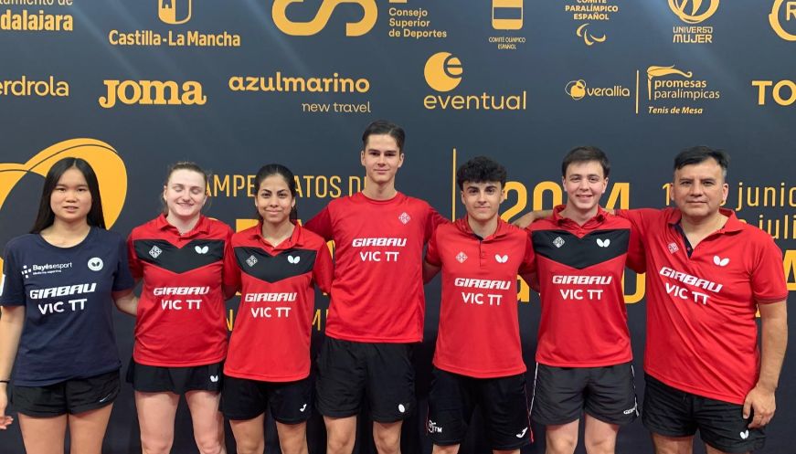 EL GIRBAU VIC TT, cap de sèrie dels Campionats d'Espanya de joves a Alacant