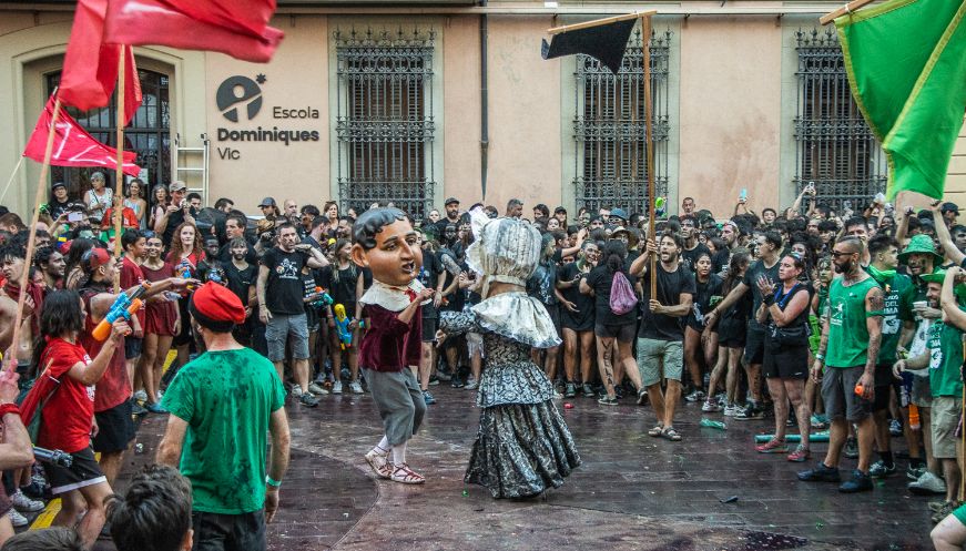 Arrenca la Festa Major amb la celebració del 10è aniversari del Seguici Infantil 3