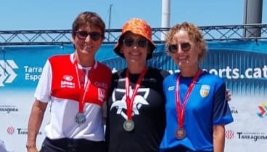 Maria Gràcia Masgrau, plata al Campionat de Catalunya Màster d’Aigües Obertes