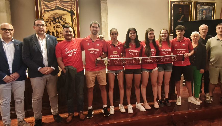 El GIRBAU VIC TT ha ofert els èxits esportius a la ciutat de Vic 