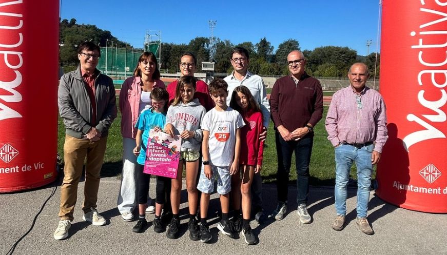 Vic acollirà per cinquè any la Cursa infantil i juvenil adaptada