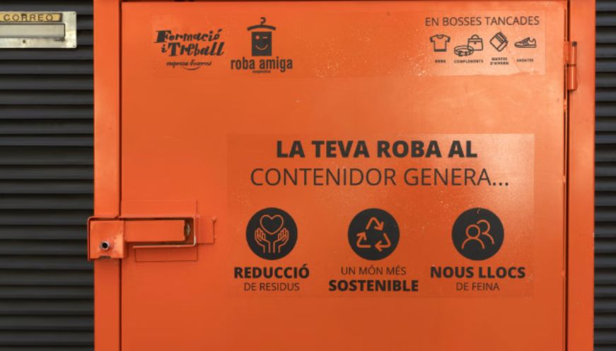 Les entitats socials de Roba Amiga alerten de la crisi de la recollida de tèxtil i reclamen un compromís ferm de governs i ciutadania