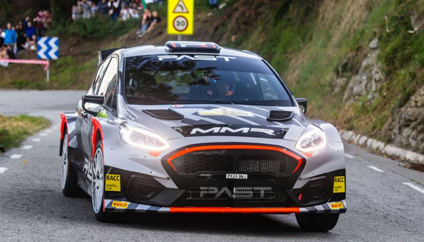 Gil Membrado i “Jandrín” López completen un cap de setmana rodó al Rally Les Masies