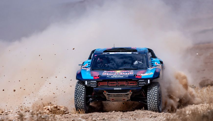 Nani Roma i Alex Haro, tercers al Ral·li del Marroc 2025 amb el Ford Raptor T1+