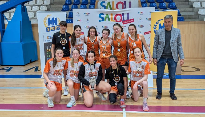 Intensa Setmana Santa del CB Femení Osona-Ova Projects als tornejos estatals