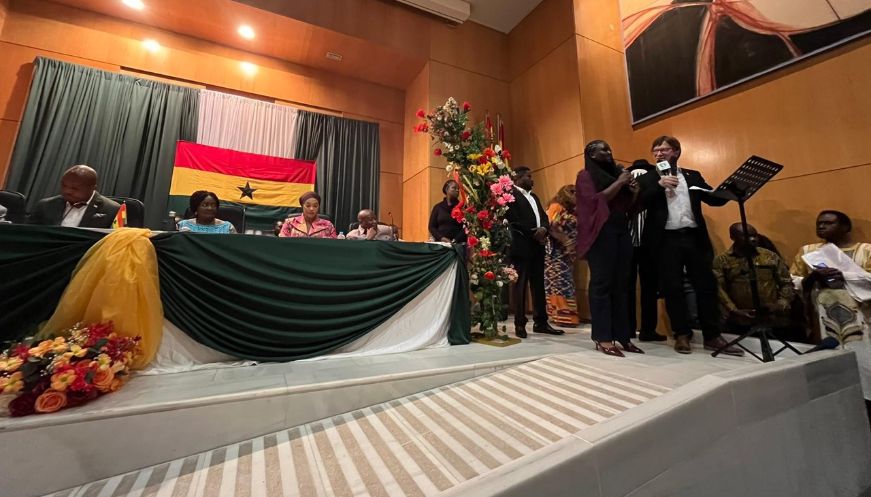 La primera ministra ghanesa va visitar Vic aquest diumenge