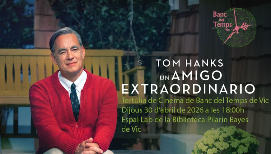 El Banc del Temps de Vic proposa una tertúlia de cinema amb Un amigo extraordinario