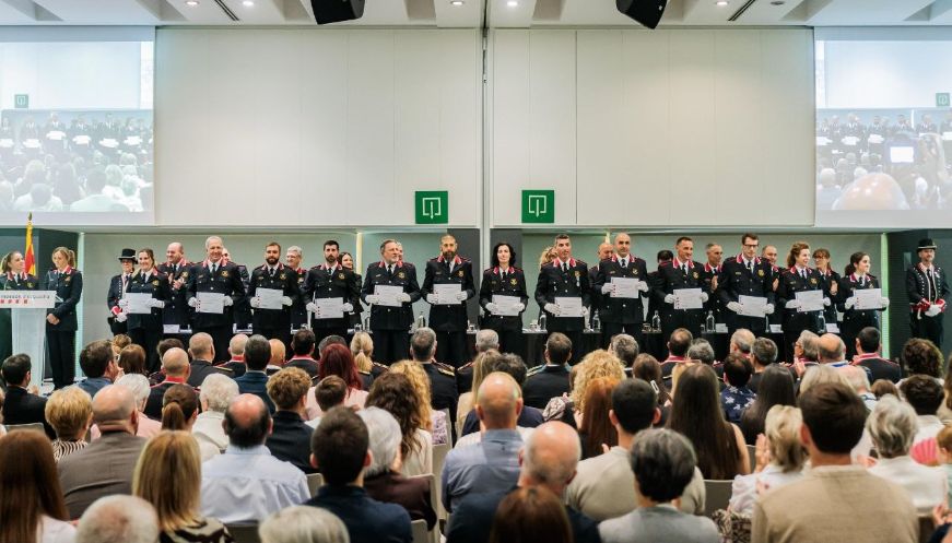 Els Mossos d’Esquadra de la Regió Policial Central celebren el Dia de les Esquadres amb més de 300 reconeixements