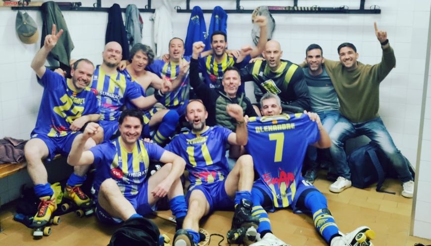 L’HP Tona lidera la lliga i acollirà la Final a Quatre de Veterans d’hoquei patins