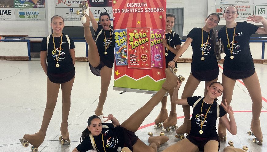 El patinatge artístic Vic obté molt bons resultats al trofeu de Catalunya