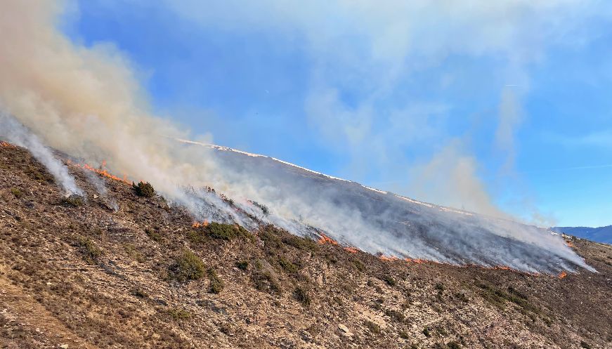 Les cremes prescrites milloren les pastures i redueixen el risc d’incendi. Generalitat de Catalunya.