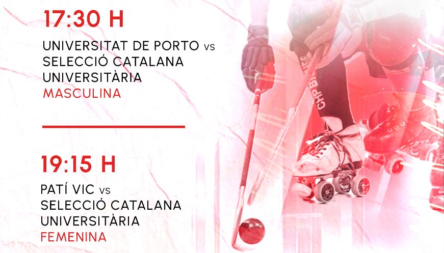 Vic acollirà una trobada internacional d’hoquei patins universitari amb equips de Catalunya i Portugal
