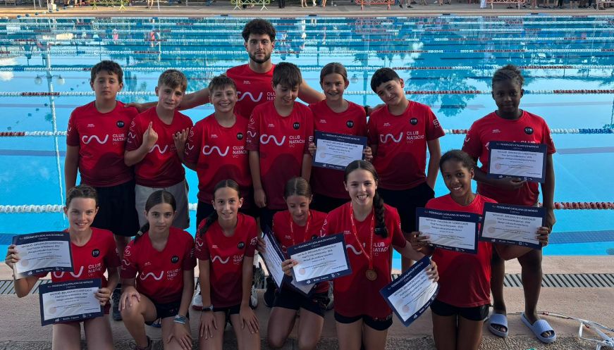 El CN Vic entra al TOP 5 de Catalunya a la Final Territorial Benjamina de Reus