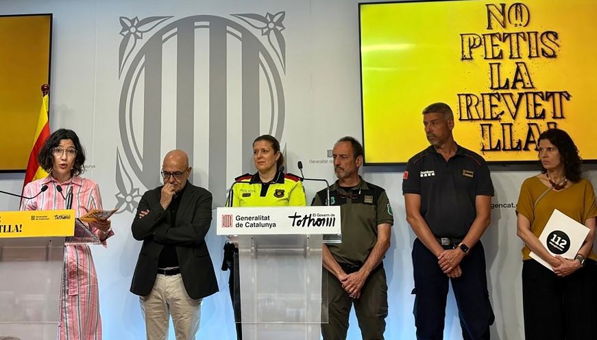 Interior reforça el dispositiu de Sant Joan i crida a una revetlla segura sota el lema 'No petis la revetlla'