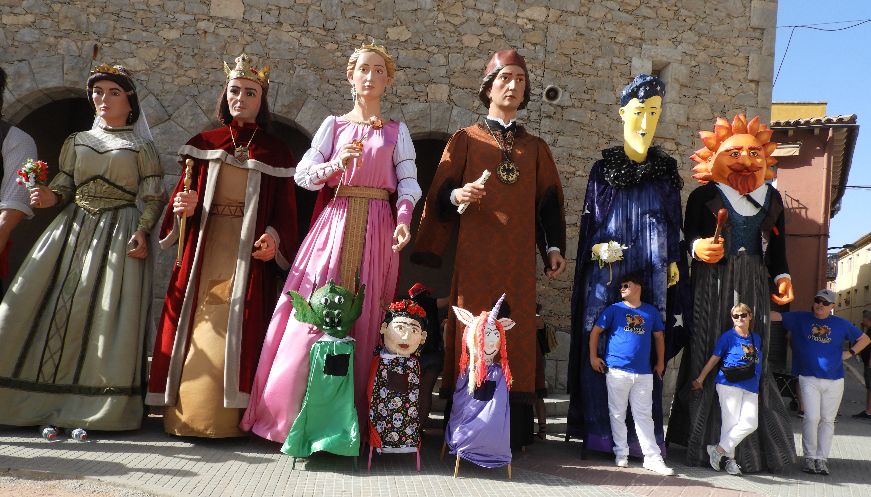 Balenyà celebra la 39a Trobada de Gegants