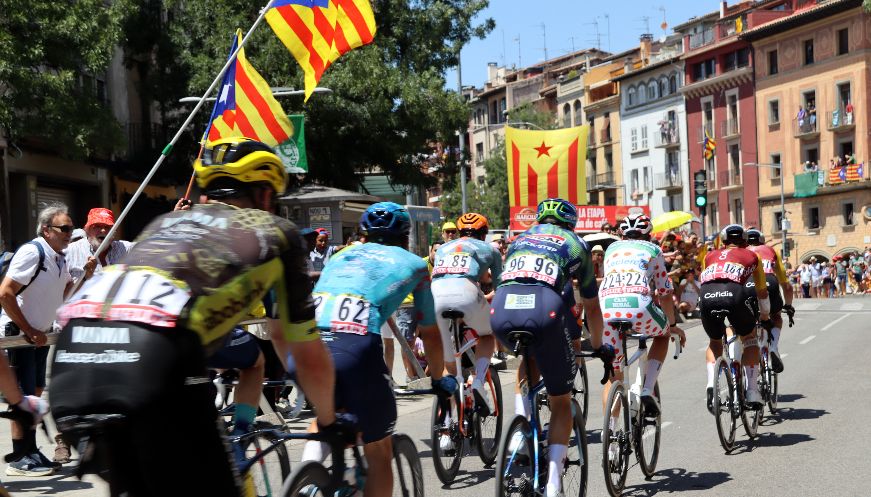 La tercera etapa del Tour de França converteix Vic en l'epicentre del ciclisme