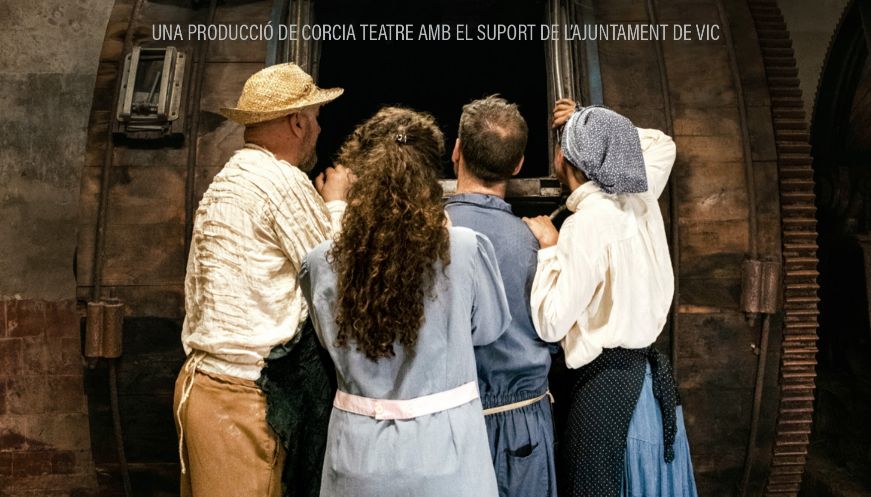 A flor de pell torna a les Adoberies de Vic amb una segona temporada de teatre immersiu
