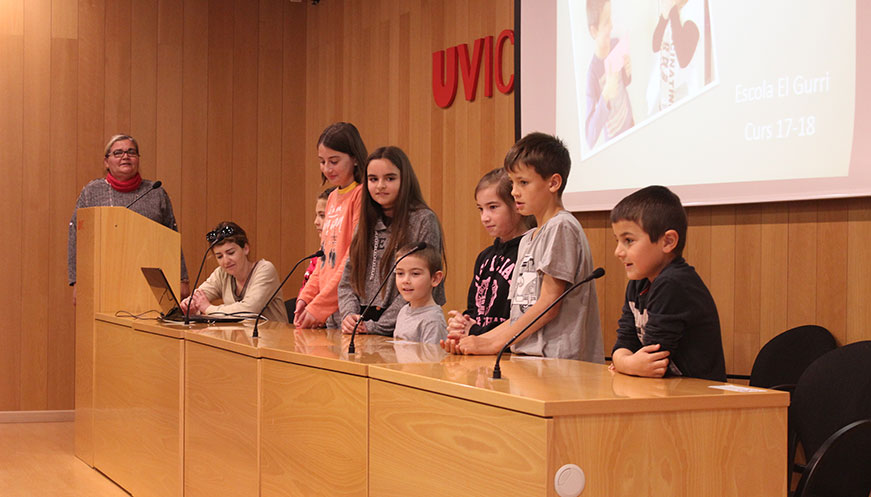 El programa Art i Escola va presentar els projectes a la UVic