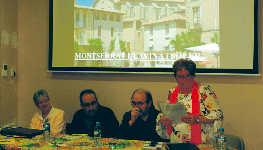 Montserrat Llavina presenta el seu nou llibre de poemes