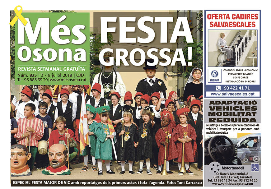 Llegeix l'edició 835 de la Revista MésOsona