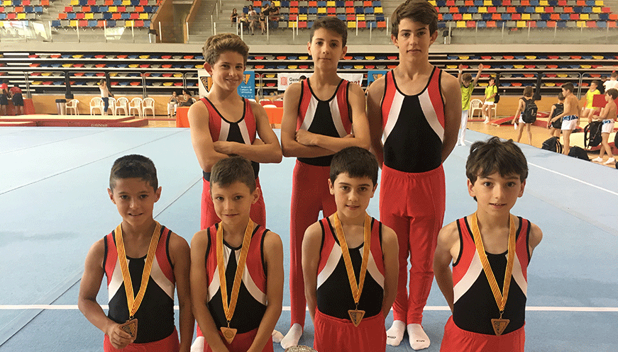 Tres bronzes pel Gimnàstic Vic al Campionat de Catalunya