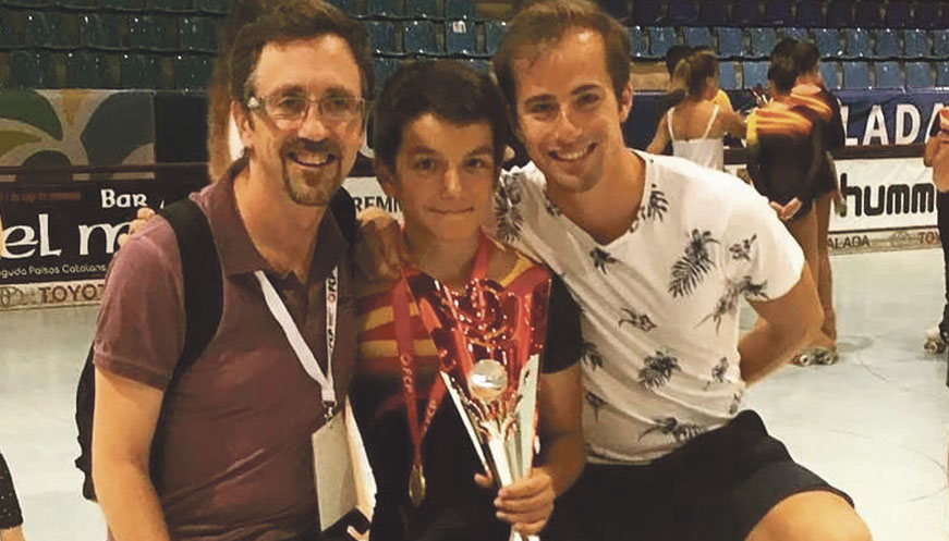 Arnau Pérez del CPA Tona,  campió de Catalunya