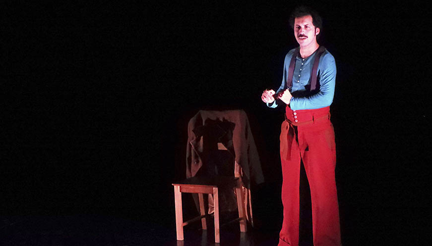 La 'Calma' més que tensa del clown Guillem Albà