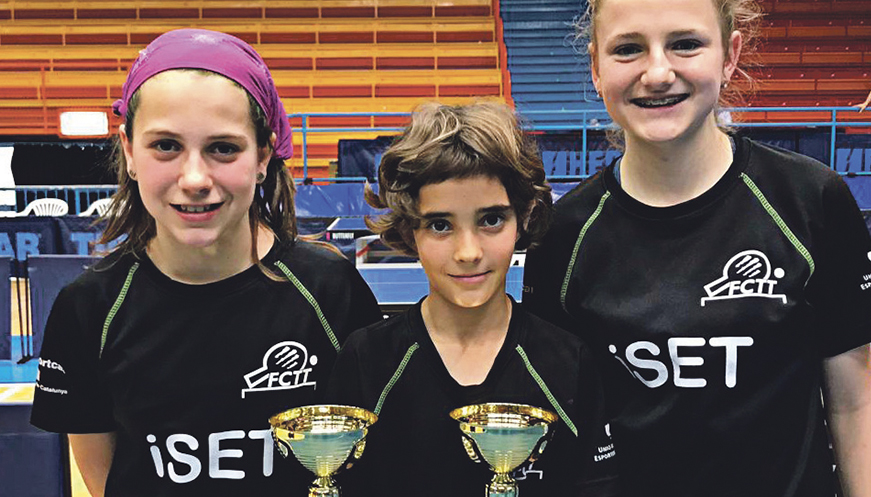 Tres jugadores del Girbau Vic TT, bronze a l’Open de Croàcia