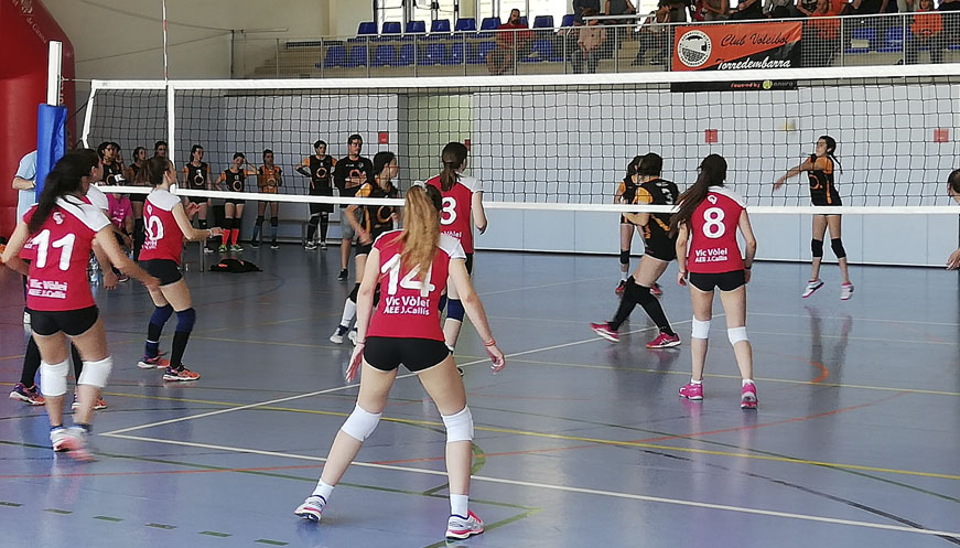 Quart lloc del Vic Vòlei Callís a la Fase Final de la 3a Divisió Cadet