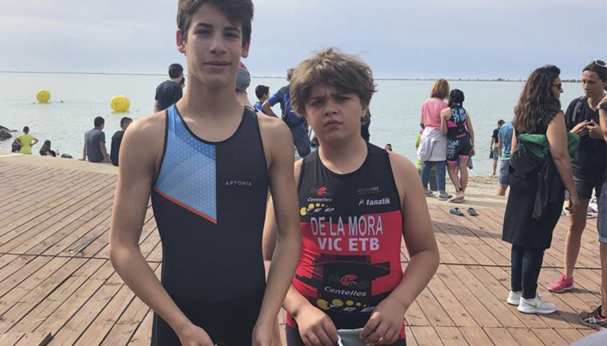 Aniol Clavell, subcampió infantil de Catalunya amb el Vic ETB
