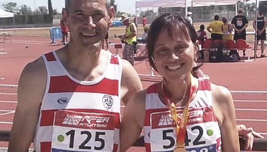 Maite Guasch, del CA Vic, tercera en triple salt al Campionat d'Espanya d'Atletisme Màster