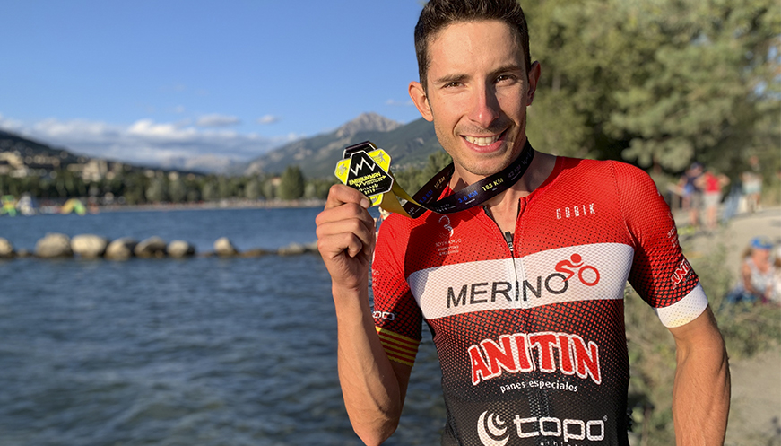 Erik Merino completa l’Embrunman dins el Top 15