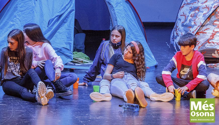 El grup infantil del Tona 78 Talia presenta 'L’Acampada' a La Canal