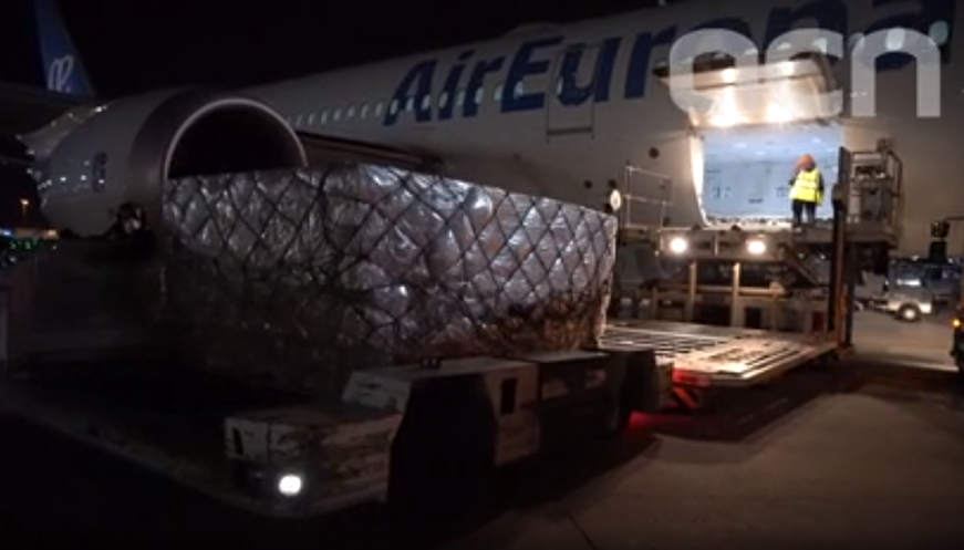Arriben a l'Estat prop d'1,2 milions de mascaretes per a personal sanitari, treballadors del transport i policies