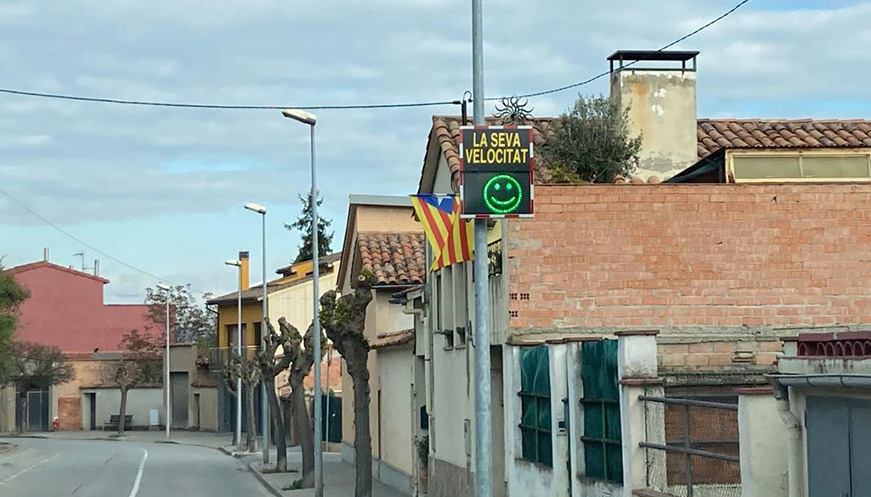Torelló instal·la tres radars pedagògics