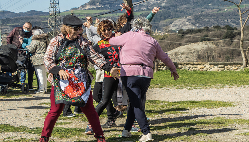 Animada jornada de la Peña Flamenca de Manlleu