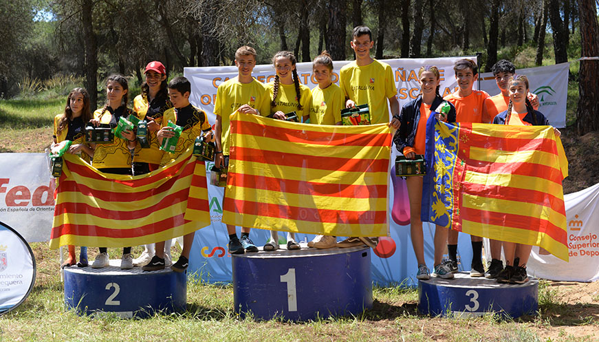 Brillant actuació dels orientadors osonencs al Campionat d’Espanya per seleccions autonòmiques 