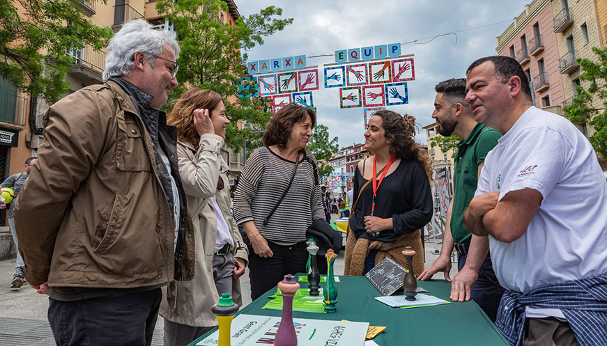 Cooperació, xarxa i valors a la Mostra d'Entitats