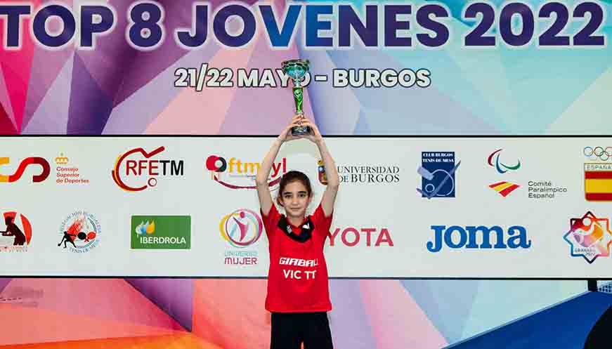 Irina Gimeno, campiona del Top Estatal aleví