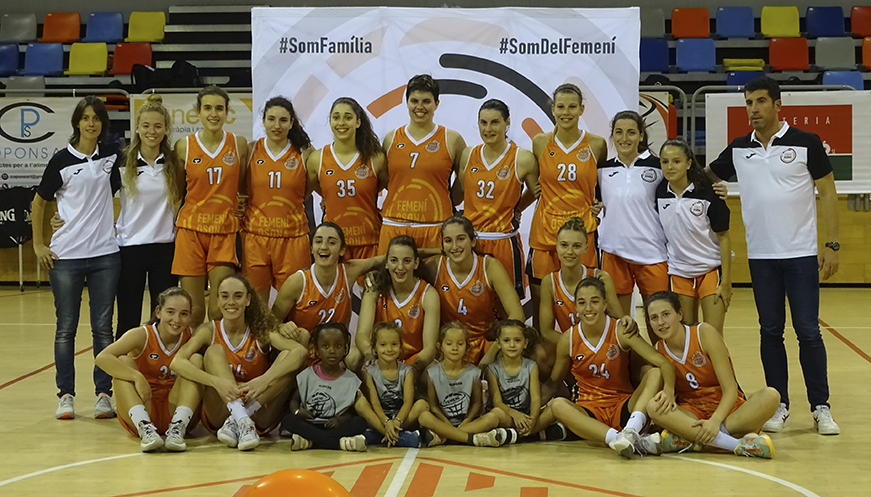 El Femení Osona perd davant la UE LLefià (56-50) el dia de la presentació de la temporada