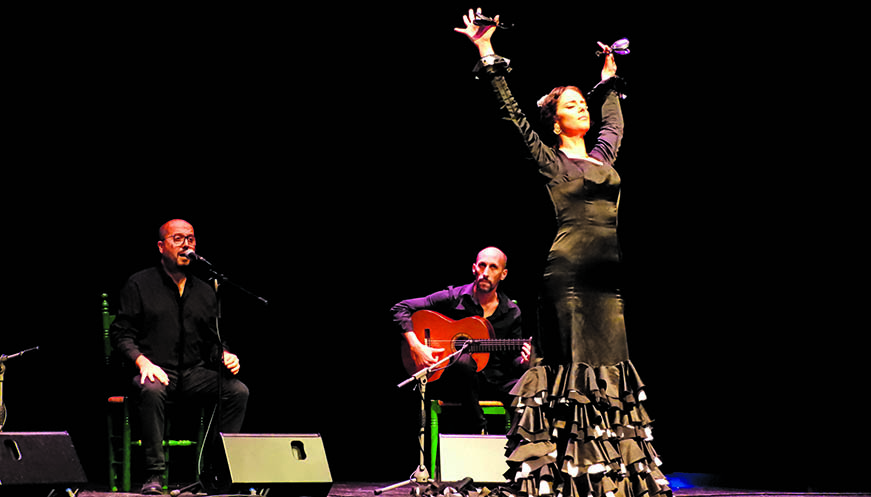 Manlleu acull el 3r Certamen del Concurs Nacional de Cante Flamenc El Candil