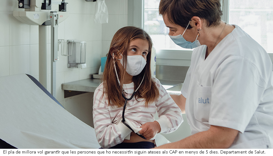 Salut injecta 110 M€ per reduir esperes en les visites al CAP, proves diagnòstiques i intervencions quirúrgiques